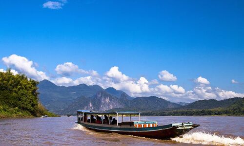 Pak Beng Boat on the River